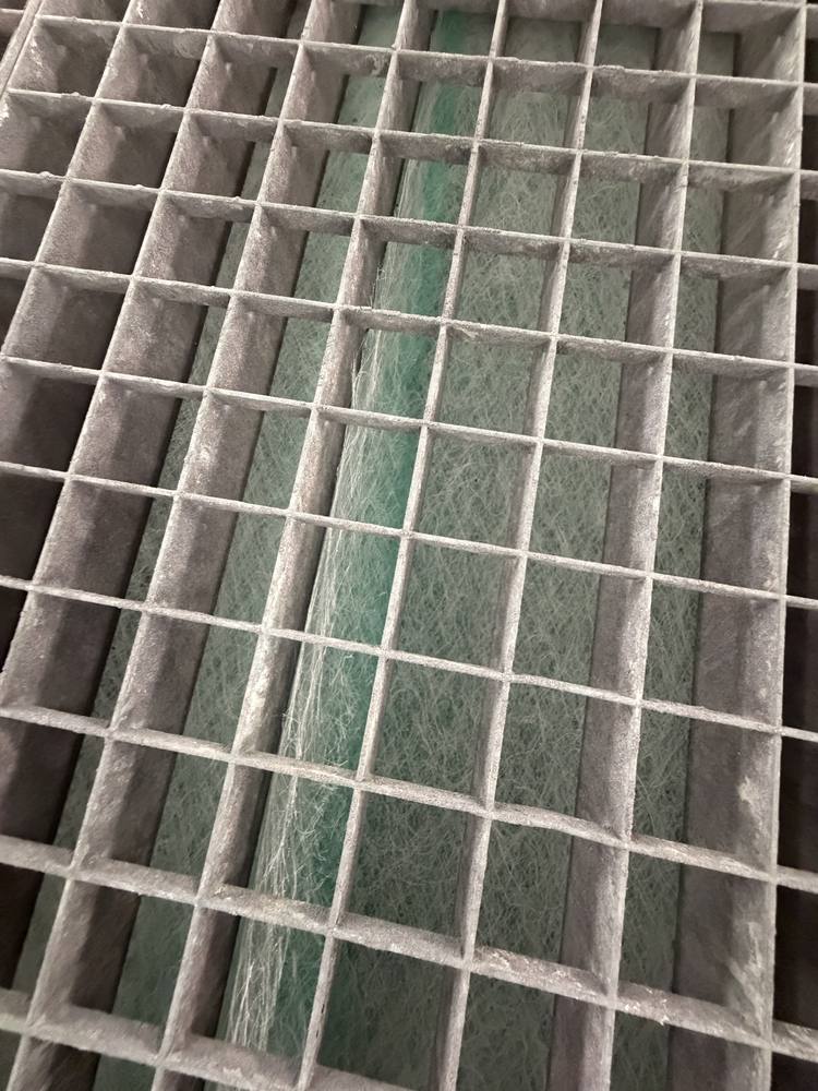 Filter change work by the Elite crew