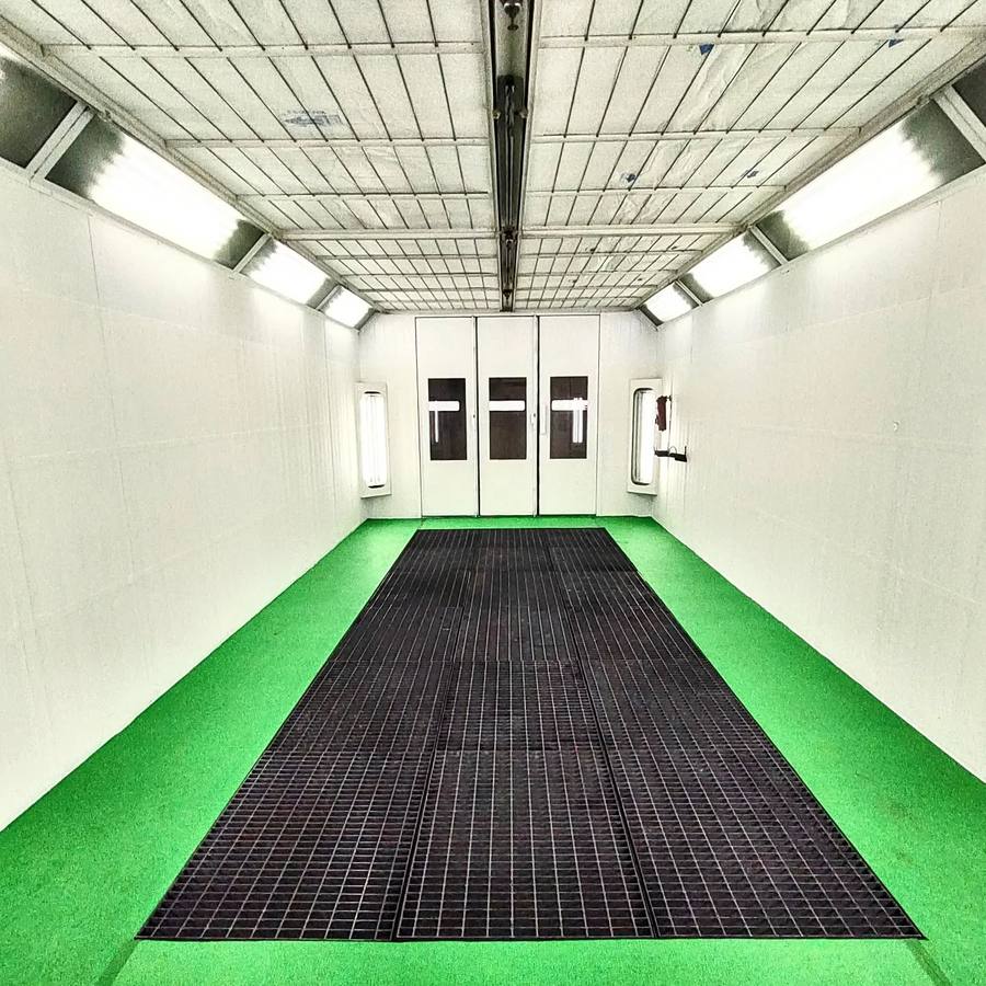 Spray booth serviced by Elite