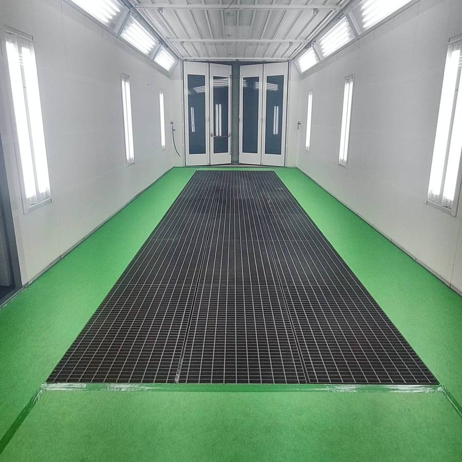 Spray booth serviced by Elite
