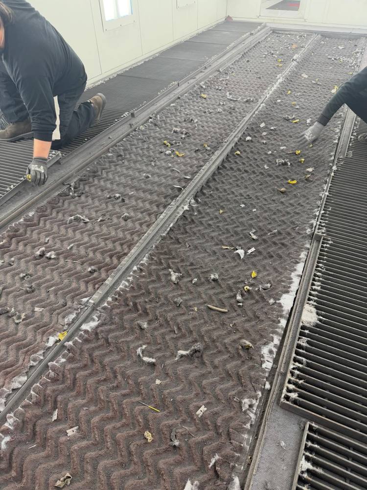 Pit clean work by the Elite crew