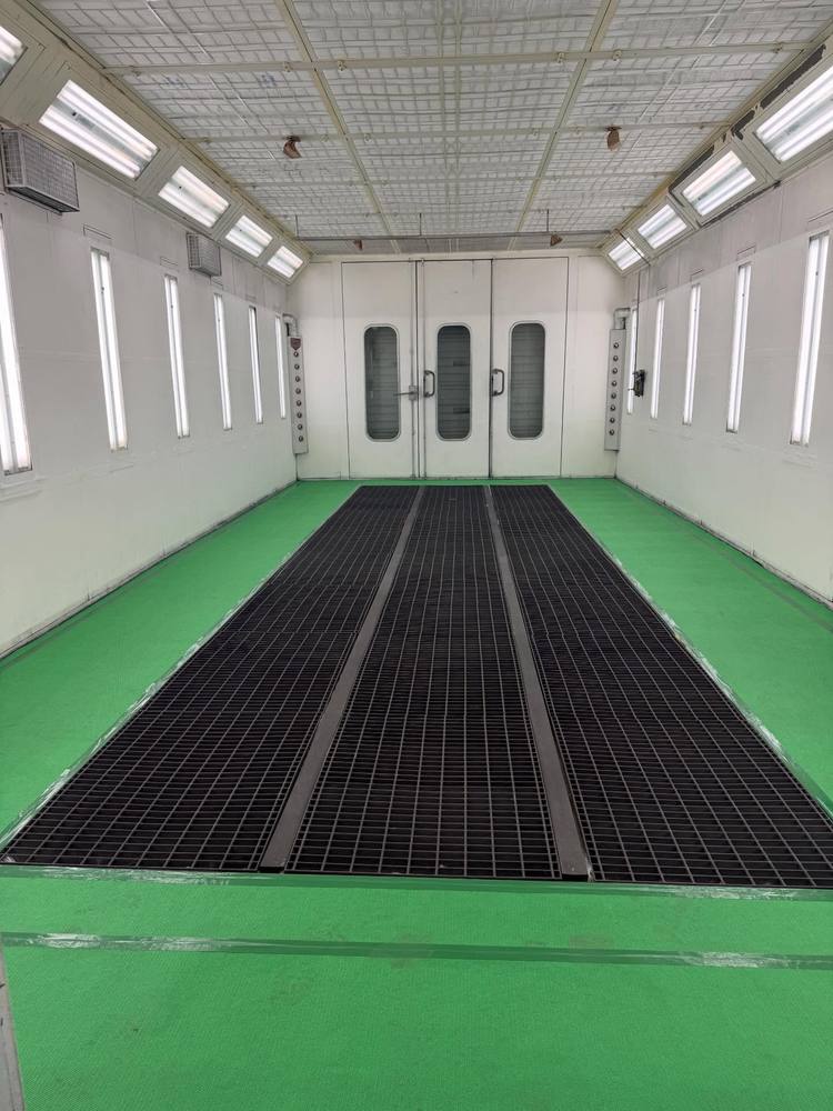 Spray booth serviced by Elite