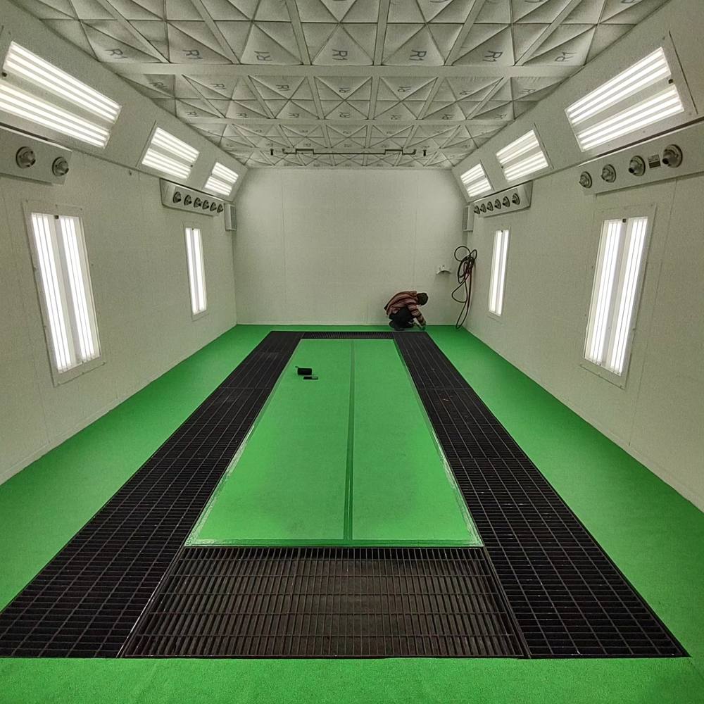 Spray booth serviced by Elite